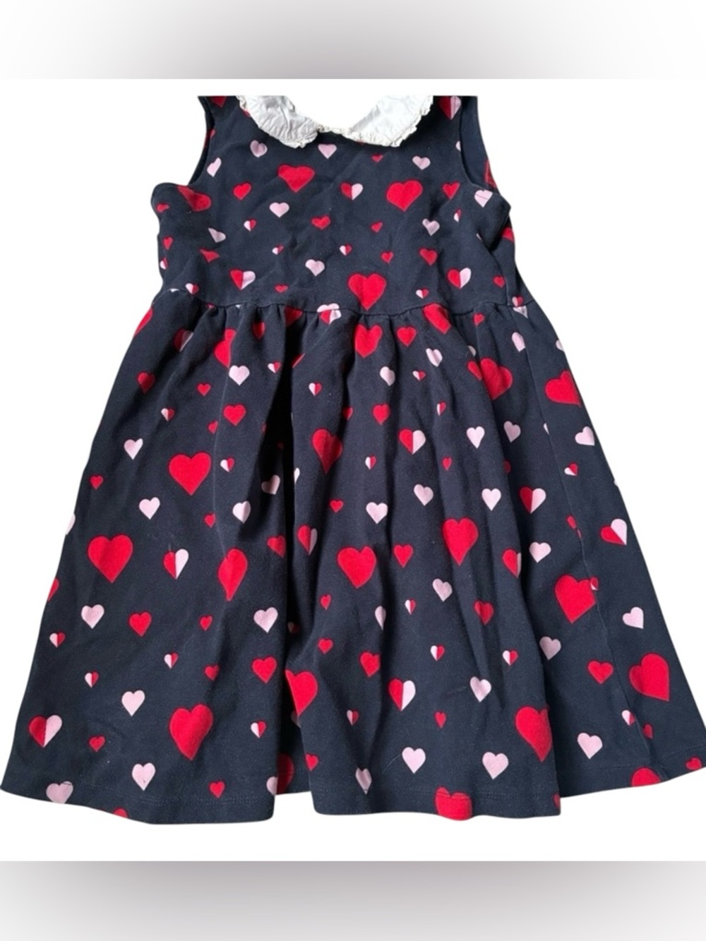Janie and Jack Heart Patterned Kids Dress